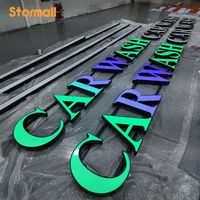 Insegna Luminosa 3D in Acrilico RGB Personalizzata con Icone Simili, Insegna Luminosa per Negozi, Logo Pubblicitario Personalizzato in Neon