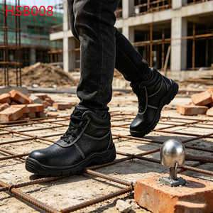 LXG, Chaussures de sécurité S3 pour travaux de démolition, équipement de sécurité pour chantier d'excavation, amélioration de la sécurité sur site, chaussures de sécurité HSB008 - Product Image 1