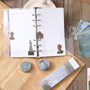 Juego de Cuadernos de Pintura al Óleo Multifuncional Exquisito, en Oferta, Creativo, Estilo Van Gogh, Regalo para Estudiantes de Arte, Caja de Regalo Azul, EE. UU. - Product Image 3