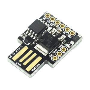 บอร์ด TINY85ดิจิสพาร์คแผงวงจรเพื่อการเริ่มต้นระบบ ATTINY85โมดูลสำหรับ IIC <span class=keywords><strong>I2C</strong></span> USB สีน้ำเงินดำ - Product Image 1
