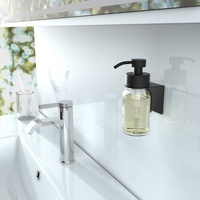 Support mural en acier inoxydable pour bouteille de savon, gel douche ou vélo, idéal pour la cuisine ou la salle de bain