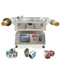 Mini máquina rebobinadora de bobina superventas e impresora de inyección de tinta plotter de 2 cabezales