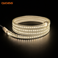 Bande LED PVC 220V 2835 120LEDs/m 9W/m 11.5x6.5mm 4000K Blanc Naturel Ra70 IP65 Éclairage Paysager CERoHS
