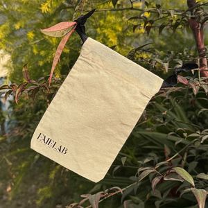 Promotional Custom logo Large Capacity Cotton Canvas Drawstring <b>Bag</b> - Product Image 5