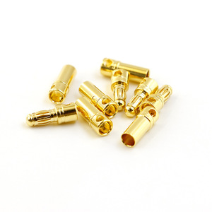 Juego de Conectores de Bala Chapados en Oro de 3.5mm Amass GC3510-F GC3510-M, Corriente Continua de 25A para Motor RC y ESC - Product Image 4