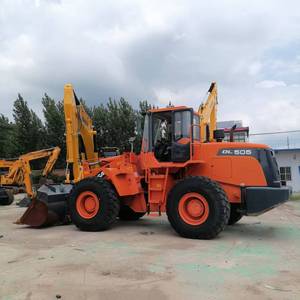 Doosan DL505รถตัก5Ton หน้าแบบเกาหลีของแท้, เครื่องโหลดแบ็คโฮ Doosan แบบถังขนาดใหญ่อุปกรณ์อุตสาหกรรม - Product Image 5
