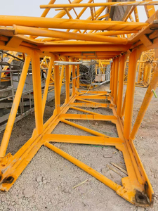 High Quality Used 20ton Flat-Top <b>Tower</b> <b>Crane</b> 75m Turning Radius Self-Erecting with Good Motor and Gearbox Low Price - Product Image 6