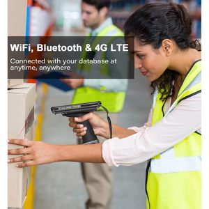 Archer Products Handheld Data <b>Terminal</b> Mobile Computer 1D 2D Barcode Scanner 3G 4G WiFi BT GPS Pistol Grip Design - Product Image 6