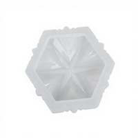 Moules en silicone pour résine, grands moules hexagonaux en silicone pour moulage de résine époxy, moule artisanal en silicone pour boîte de rangement, pour outils de pâtisserie DIY