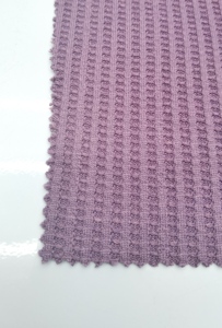Cao cấp 100% <span class=keywords><strong>Polyester</strong></span> dệt kim Waffle vải một mong muốn dệt cho quần áo và trang trí nội thất - Product Image 5