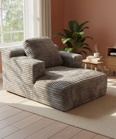 Canapé-lit sectionnel compressé sous vide, mousse haute densité, velours côtelé, fauteuil inclinable, gain de place, convertible, meubles de salon