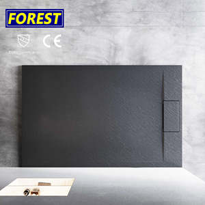 Bandeja <span class=keywords><strong>de</strong></span> resina <span class=keywords><strong>de</strong></span> superficie sólida SMC acrílica extraplana, Base <span class=keywords><strong>de</strong></span> baño <span class=keywords><strong>de</strong></span> piedra Artificial cuadrada para cabina <span class=keywords><strong>de</strong></span> <span class=keywords><strong>ducha</strong></span> <span class=keywords><strong>de</strong></span> Hotel, certificado Cupc - Product Image 2