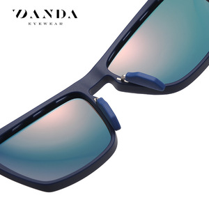 Lunettes de soleil polarisées DANDA TR7515, rectangulaires, monture intégrale, UV400, pour hommes, sport, extérieur - Product Image 5