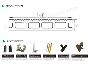 Revêtement de sol moderne en WPC pour <span class=keywords><strong>extérieur</strong></span>, imperméable, antidérapant, haute brillance, forme carrée - Product Image 3