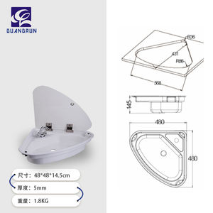 Mini évier pliable pour <span class=keywords><strong>camping</strong></span>-<span class=keywords><strong>car</strong></span> caravane cuisine <span class=keywords><strong>en</strong></span> plastique robinet de salle de bain pliable intégré installation facile usage public durable - Product Image 4
