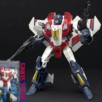 Jouet de transformation pour enfants, robot de combat en alliage, figurines d'action, robotique, jouet d'avion transformable avec arme