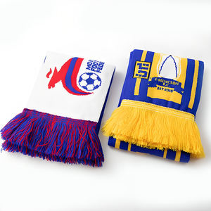 Bufanda con Borla de Bandera Nacional de Fútbol, Diseño Personalizado con Logotipo, Promoción al por Mayor, para Fanáticos del Fútbol, Equipo de Fútbol, Southampton F.C - Product Image 5