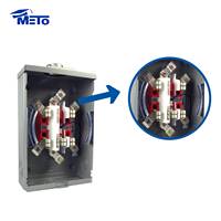 Carré Supérieur 200amp générateur 7 mâchoire bague mâchoires pour Prise De Compteur