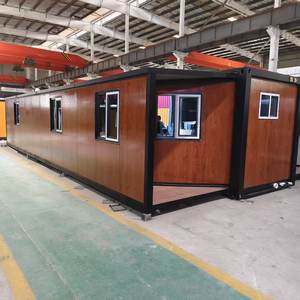 בית מכולה נייד מודרני, מתקפל, מעץ, עם 3 חדרי שינה, ניתן לפירוק, למגורים בדירות ובמשרדים. - Product Image 6