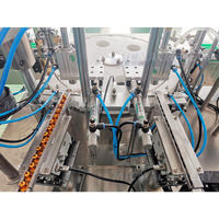 Machine de remplissage automatique rotative aseptique pour ampoules en plastique PVC de 10 ml, avec scellage par soufflage