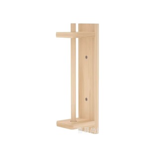 Home <b>kitchen</b> wooden cling film storage rack, simple dishcloth and <b>paper</b> towel roll holder, wall-mounted <b>paper</b> towel holder - Product Image 5