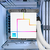 Thermalright CORE MATRIX 360 White V3 Snow Edition 360mm AIO refroidisseur liquide ARGB PC refroidissement par eau