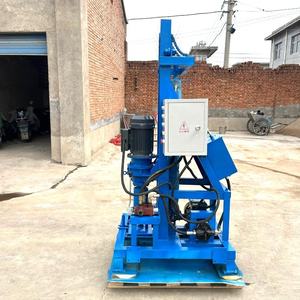 Ventes directes d'usine d'appareils de forage de puits d'eau à roues hydrauliques électriques 50m 100m 130m petites mini plates-formes de forage électriques - Product Image 5