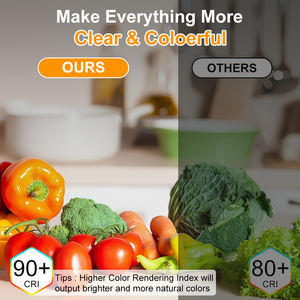 Lampu Strip LED COB ESANN 12V 480LED/<span class=keywords><strong>m</strong></span> 6000K Putih Dingin Wi-Fi Dimmable CRI 90 IP20 untuk Penerangan Cermin & Taman - Product Image 4