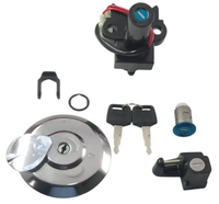 Pièces de moteur de moto, interrupteur d'allumage, serrure, 2 clés pour Eco 100 Deluxe