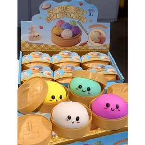 Pelota Antiestrés de Halloween con Forma de Dumpling, Brillante en la Oscuridad, Juguete Sensorial Fidget - Product Image 3