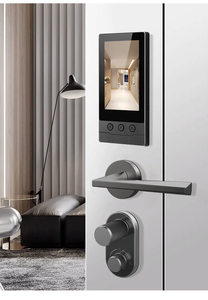 Hệ thống kiểm soát truy cập ttlock điều khiển từ xa sinh trắc học 125K nhận dạng khuôn mặt mật khẩu vân tay Đầu đọc thẻ bàn phím - Product Image 2