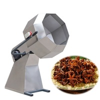 Nouvelle machine industrielle de revêtement automatique de sucre à tambour octogonal, mélangeur électrique en acier inoxydable pour aliments