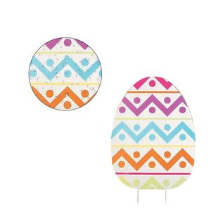 New Arrival Christmas <b>Easter</b> <b>Egg</b> Bow Outdoor Home Green Garden Decor Stakes Stake - Product Image 2