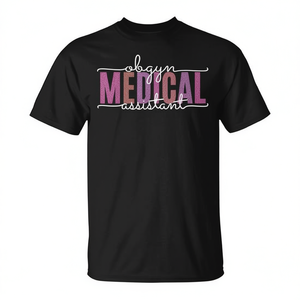 Camiseta de Asistente Médico, Enfermera de Obstetricia y Ginecología para Personal y Pacientes, Ropa Promocional de Primera Calidad - Product Image 2