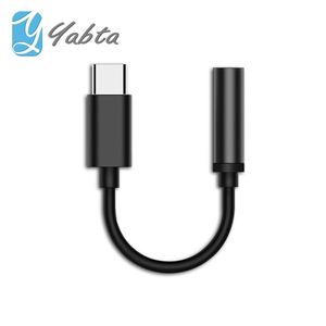 מארז פלסטיק חדש לגמרי מסוג C זכר 3.5mm נקבה מתאם כבל אודיו סטריאו ממיר יציאת <span class=keywords><strong>DC</strong></span> 4 גרם טלפון נייד קל משקל - Product Image 4