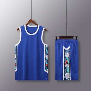 Toptan özel dikişli Jersey basketbol giysileri çabuk kuruyan basketbol formaları Set kolej basketbol üniforması - Product Image 1