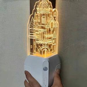 Lampe LED portable intelligente pour maison connectée, étanche IP65, alimentée par USB, avec écran tactile et commande vocale, veilleuse d'ambiance - Product Image 3
