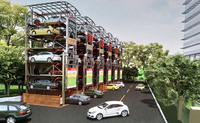 DAYANG PCX Smart Rotary Parking Lift 2350 kg Sistem Parkir Mobil Vertikal Peralatan Penyimpanan Kendaraan