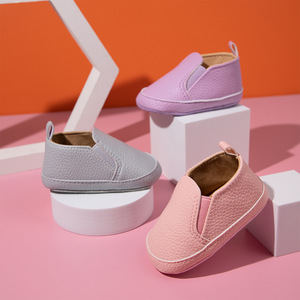 Scarpine Primi Passi Multicolore per Neonati con Fascia Elastica in Pelle PU, Suola Morbida Antiscivolo, Vendita all'Ingrosso OEM - Product Image 3