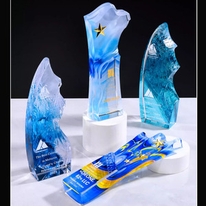 Trofeos de Cristal Grabados con Láser, Impresión Digital, Varios Tamaños, Premios, Conmemoraciones, Regalos Empresariales, Duraderos - Product Image 2