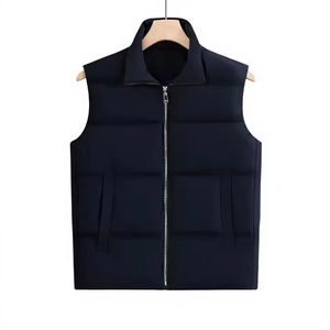 Gilet en duvet personnalisé pour homme et femme, veste en coton épaisse et chaude, veste sans manches pour l'hiver et les activités de plein air - Product Image 6