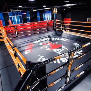 <span class=keywords><strong>Ring</strong></span> de Boxeo Profesional Personalizado para Entrenamiento en Gimnasio, Muay Thai, UFC, MMA, Tipo Competición, para Exteriores - Product Image 1