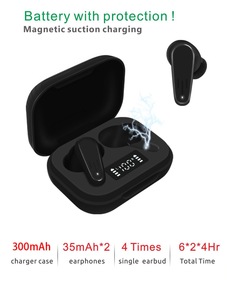 New BT v5.4 TWS in-ear Tai nghe đúng tiếng ồn hủy bỏ không dây Earbuds cảm ứng thông minh <span class=keywords><strong>LED</strong></span> chỉ số pin tai nghe - Product Image 3