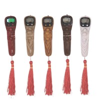 Compteur électronique LED 2058s avec affichage numérique manuel de conception de grain de bois et perle de cadran léger fabriqué par SXH5136