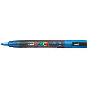<b>uni</b>-ball <b>Marker</b> <b>POSCA</b> PC-3M Glitter blau - Product Image 1
