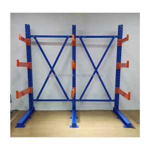 Systèmes de stockage en acier de haute qualité, fournisseur de rayonnages cantilever haut de gamme, système de rayonnage cantilever réglable - Product Image 1