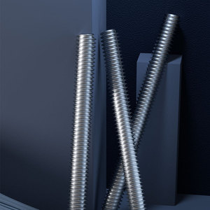 Barres filetées galvanisées Baifit M6 M8 M10 M12 entièrement filetées, longueur 3M, pour l'industrie de la construction - Product Image 2