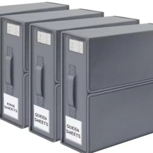 Hot Sales <b>Bed</b> <b>Sheet</b> Organizers Folding Storage Box Wardrobe Organizing Wonder - Product Image 2