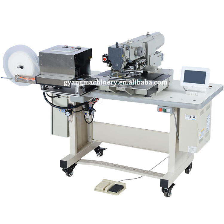 GYANG Velcro Automatic Sewing Garment Making Automatic Industrial Sewing Machine With Fabric Conveying