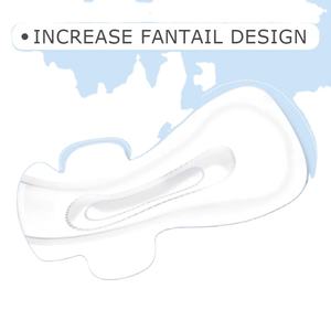 Pembalut wanita bantalan menstruasi katun organik mudah terurai penyerap Super pembalut wanita - Product Image 3